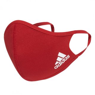 Adidas Gesichtsmaske Mundschutz 1 Maske - rot