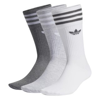Adidas Originals Socken Solid Crew Sock Unisex - weiß/grau/grau