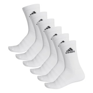Adidas Socken CUSH CRW-6er Set Unisex - weiß