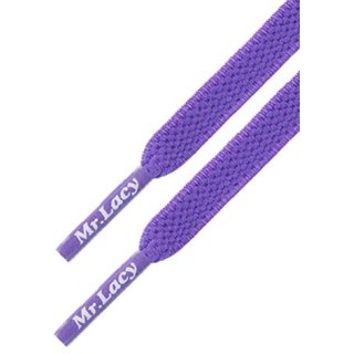 Mr. Lacy gummierte Schnürsenkel flexies - violet