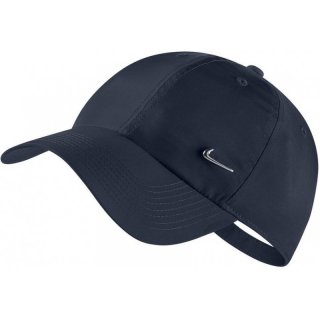 Nike Kappe Cap Metal Swoosh Heritage 86 - obsidian blau