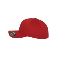 Flexfit Baseball Cap basic rot S/M