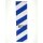 TEX Skateboard Griptape big stripes blue/white