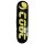 Skateboard Deck von Cooc Canadian Maple schwarz/gelb 7.75