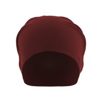 Mütze Schlappmütze Jersey Beanie  maroon