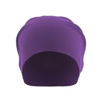 Mütze Schlappmütze Jersey Beanie  lila