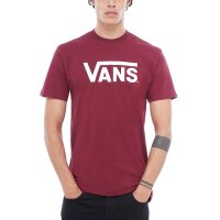 Vans T-Shirt Classic burgundy/weiß XL