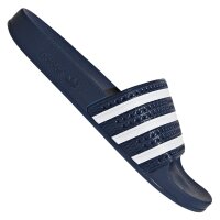 Adidas Adilette Badelatschen blau/weiß