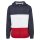 Urban Classics Windbreaker Color Block Pull Over navy/firered M