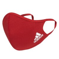 Adidas Gesichtsmaske Mundschutz rot Small