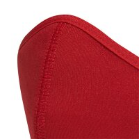 Adidas Gesichtsmaske Mundschutz rot Small