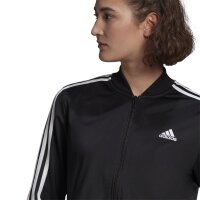 Adidas Trainingsanzug Damen Zweiteiler schwarz/weiß
