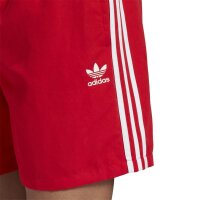 Adidas Originals Badeshorts rot/weiß