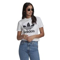 Adidas Originals T-Shirt Trefoil Logo weiß 40