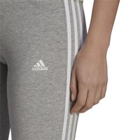 Adidas Leggings 3-Stripes grau meliert L