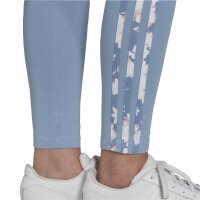 Adidas Originals Leggings 3-Stripes Flower hellblau 34