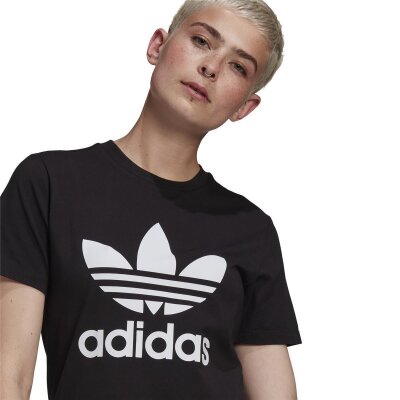 Adidas Originals T-Shirt Trefoil Logo schwarz