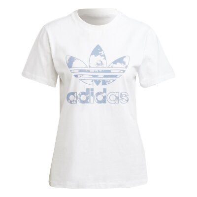 Adidas Originals T-Shirt Flower Logo weiß 34