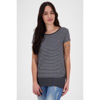 Alife and Kickin T-Shirt CocoAK Streifen-Shirt marine XL