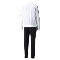 Puma Trainingsanzug Zweiteiler Baseball Trikot Suit weiß/schwarz XL