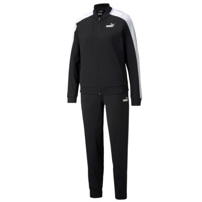 Puma Trainingsanzug Zweiteiler Baseball Trikot Suit schwarz L