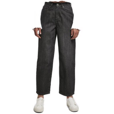 Urban Classics Jeans High Waist Wide Leg black  27
