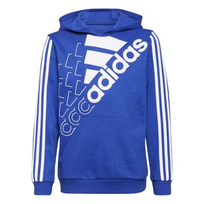 Adidas Kinder Pullover Logo HD blau/weiß 176