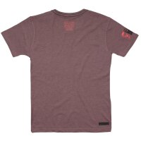 Yakuza Premium T-Shirt YPS 3206 grey bordeaux XXL