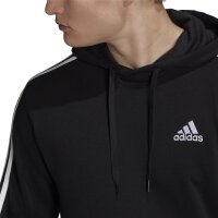 Adidas Kapuzenpullover M 3S FL HD schwarz/weiß L