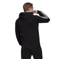 Adidas Kapuzenpullover M 3S FL HD schwarz/weiß 3XL