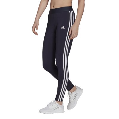 Adidas Leggings 3-Stripes legink dunkelblau L