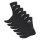 Adidas Socken CUSH CRW-6er Set Unisex schwarz 49-51