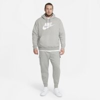 Nike Jogginghose Club Fleece Cargotaschen grau meliert XL