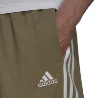 Adidas 3-Streifen Shorts M 3SFT khaki/weiß M