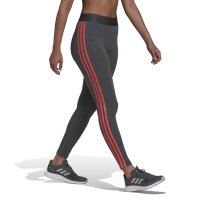 Adidas Leggings W 3-Stripes grau/semtur