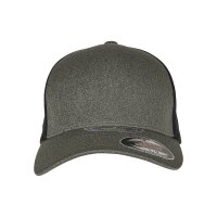 Flexfit Unipanel Baseball Trucker Cap olive/black S/M