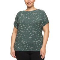 Ragwear Pecori Print Plus T-Shirt dark green 44