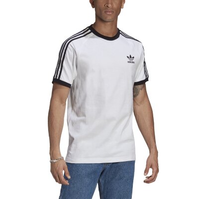 Adidas Originals T-Shirt 3-Stripes weiß XS