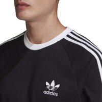 Adidas Originals Longsleeve 3-Stripes schwarz XXL