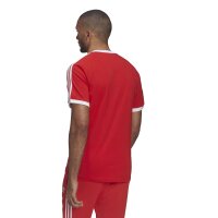 Adidas Originals T-Shirt 3-Stripes viv red M