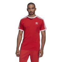 Adidas Originals T-Shirt 3-Stripes viv red L