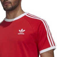Adidas Originals T-Shirt 3-Stripes viv red XL
