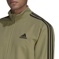 Adidas Trainingsanzug M 3S WV TT TS orbgreen/schwarz