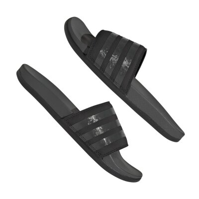 Adidas Adilette Comfort Badelatschen schwarz/gresix