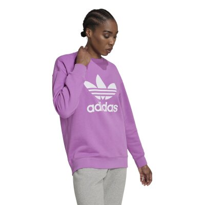 Adidas Originals Crewneck Sweat purple/weiß 38