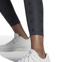 Adidas Originals Leggings HW AOP Trefoil grau 34