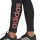 Adidas Leggings Logo Lin schwarz/wonred XS
