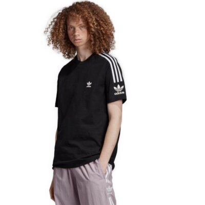 Adidas Originals T-Shirt Tech Tee schwarz/weiß