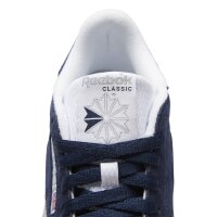 Reebok Classic Leder Running Sneaker blau/weiß