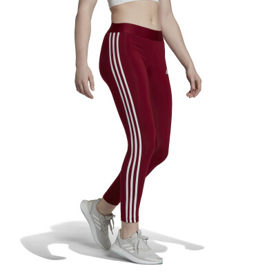Adidas Leggings 3-Stripes burgundy XL